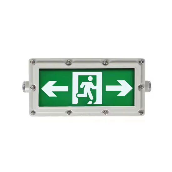 Explosion-Proof 3W LED Emergency Exit Sign for Industrial Use