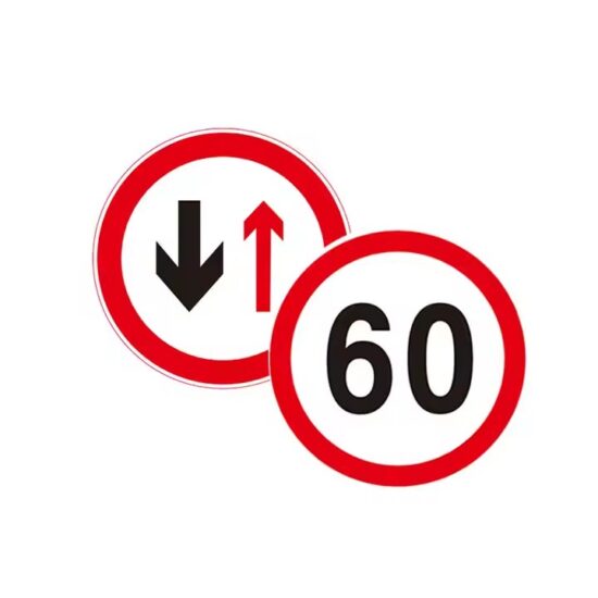Custom Reflective Wayfinding Traffic Road Sign