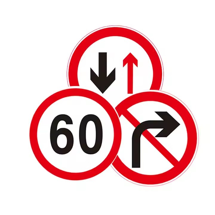 Custom Reflective Wayfinding Traffic Road Sign