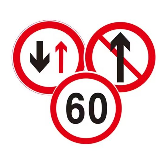 Custom Reflective Wayfinding Traffic Road Sign