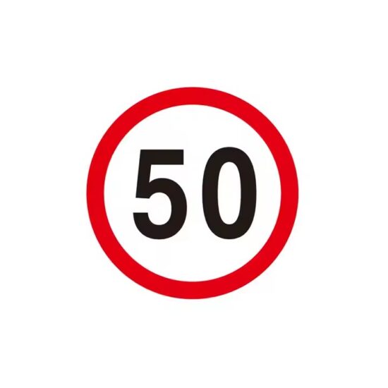 Custom Reflective Triangular Traffic Direction Sign