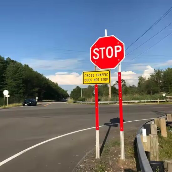 Waterproof Corrosion-Resistant Safety Metal Traffic Sign