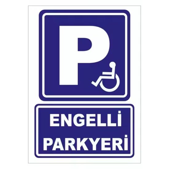 Top-Selling Reflective Safety Parking Sign for Outdoor Use