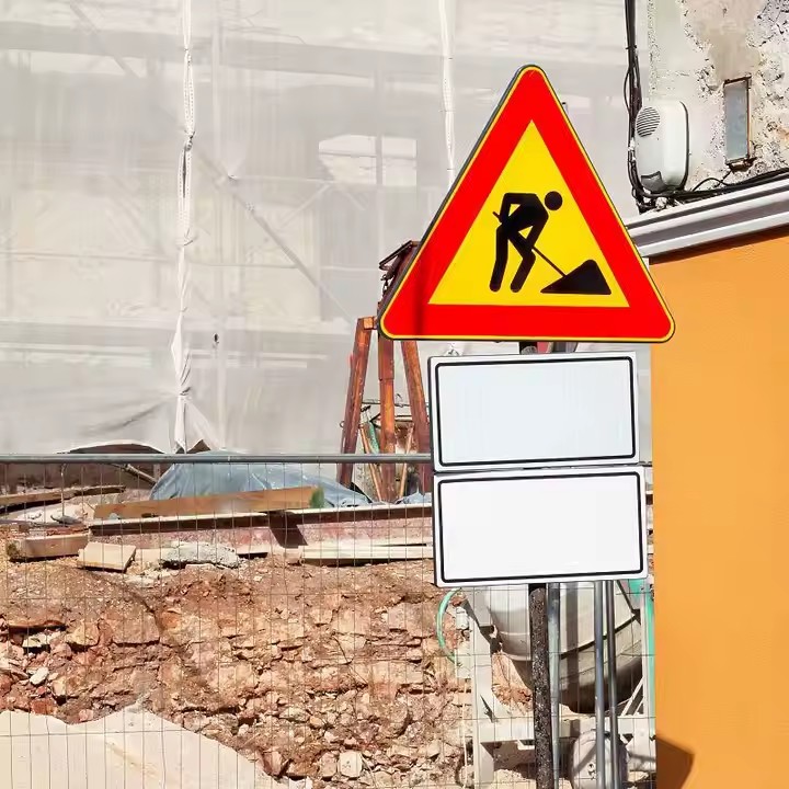 Portable Foldable Traffic Construction Sign