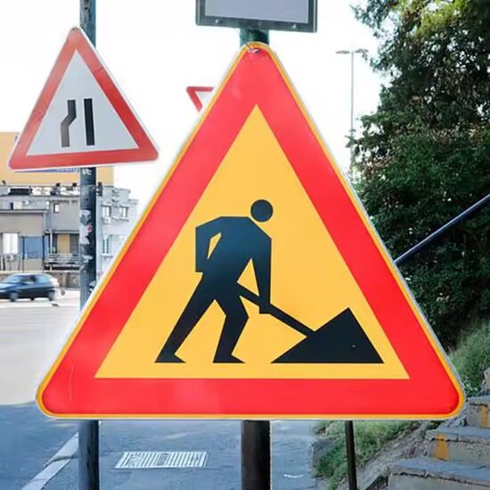 Portable Foldable Traffic Construction Sign
