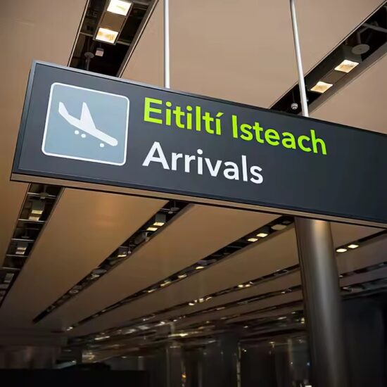 Outdoor Direction Sign for Airport and Shopping Mall Parking