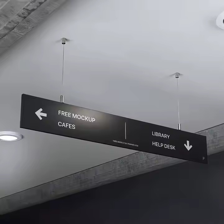 Outdoor Direction Sign for Airport and Shopping Mall Parking