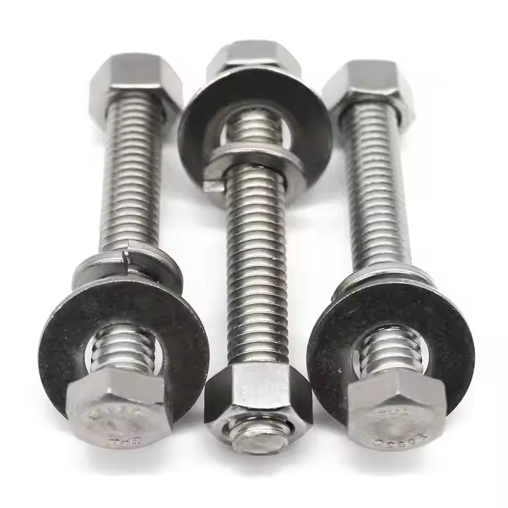 Hex Head Bolt for Traffic Sign Mounting