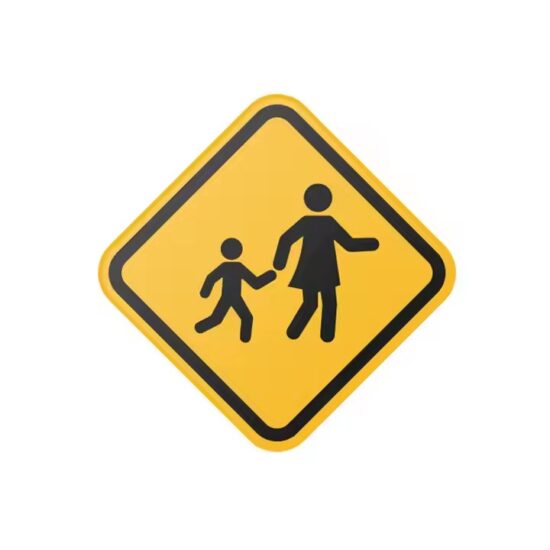 Waterproof High-Durability Metal Safety Traffic Sign