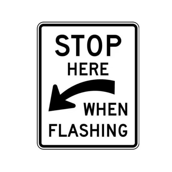 Outdoor Reflective Traffic Road Sign