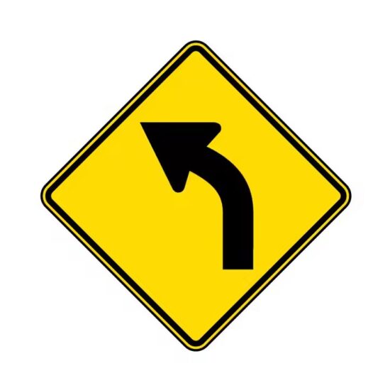 Reflective Metal Warning Traffic Road Sign