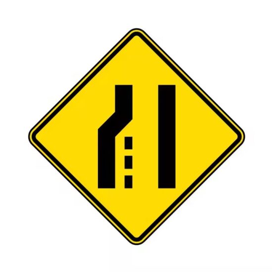 Reflective Metal Warning Traffic Road Sign