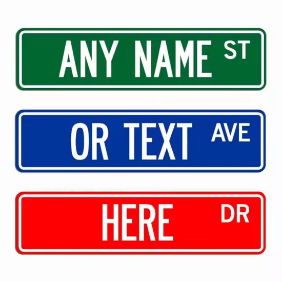 Wholesale Personalized Reflective Street Name Sign for Traffic Roads