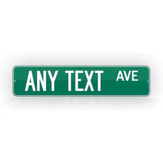 Wholesale Personalized Reflective Street Name Sign for Traffic Roads