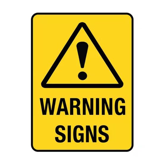 Reflective Wholesale Traffic Safety Warning Sign for Roadside Use