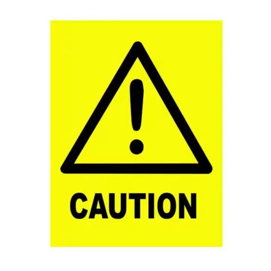 Reflective Wholesale Traffic Safety Warning Sign for Roadside Use