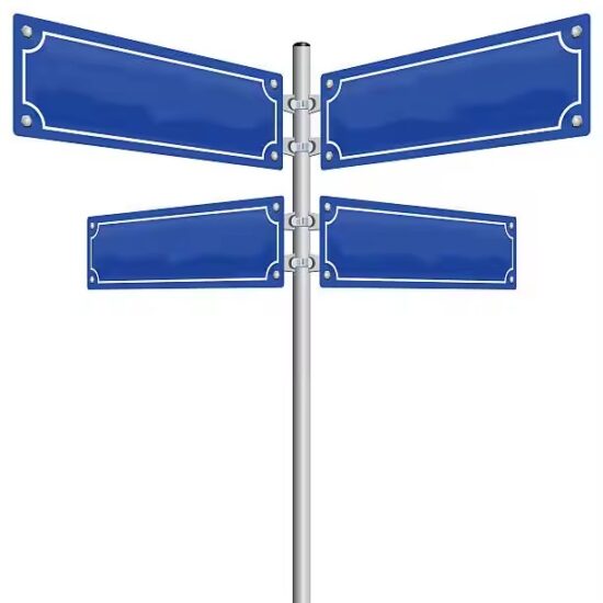 Custom Printed Personalized Reflective Street Name Sign