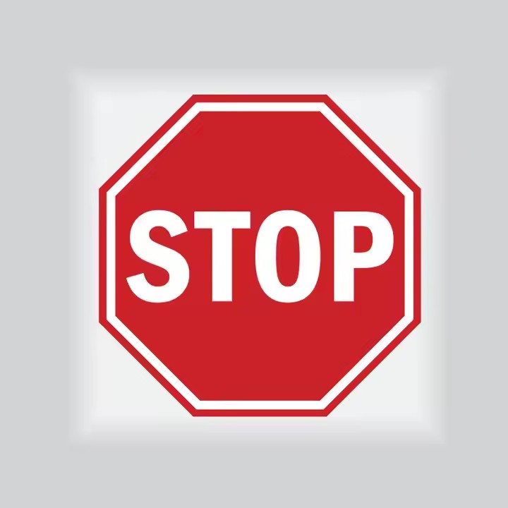 Reflective Aluminum Parking Road Sign
