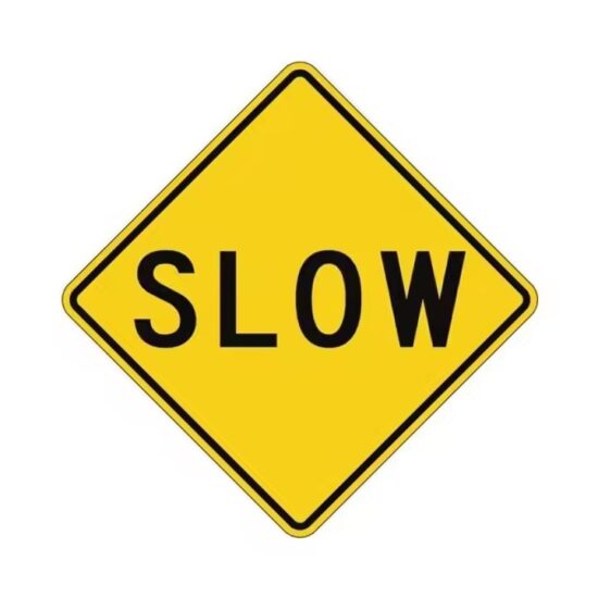 Durable Waterproof Reflective School Zone Safety Sign