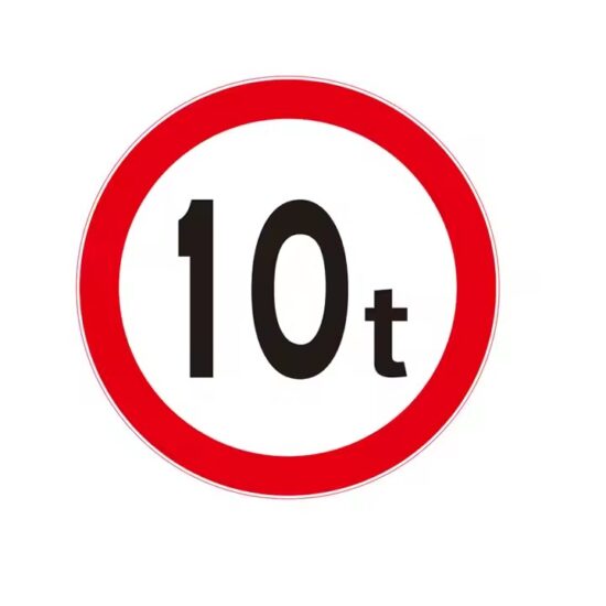 High-quality reflective safety regulatory traffic sign