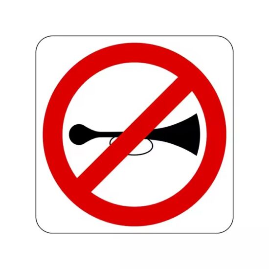 High-quality reflective safety regulatory traffic sign