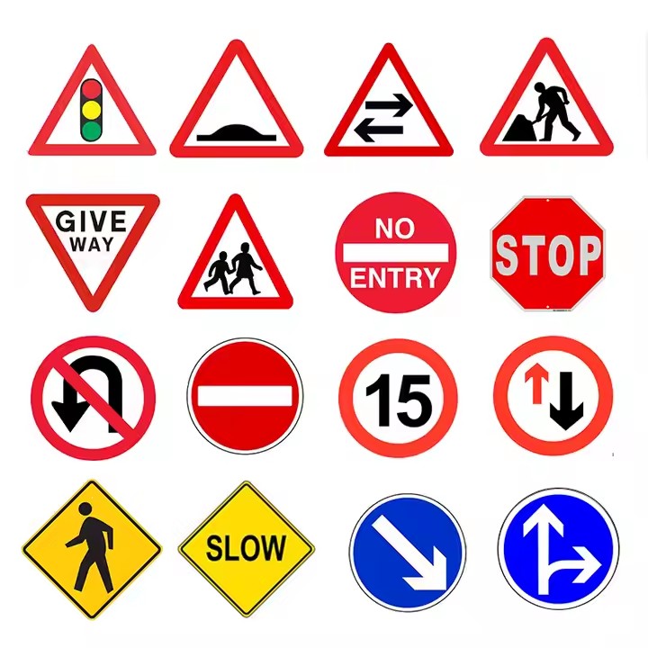 Custom High-Visibility Reflective Road Safety Sign