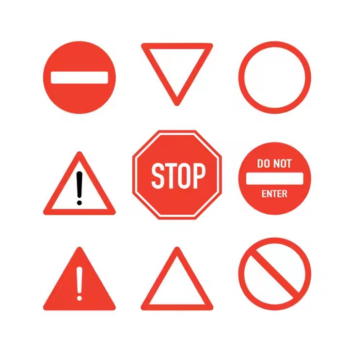 Custom Reflective Aluminum Parking Traffic Sign