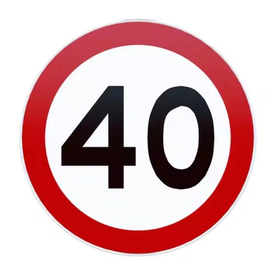 Hot-Selling Aluminum Reflective Road Traffic Speed Limit Sign
