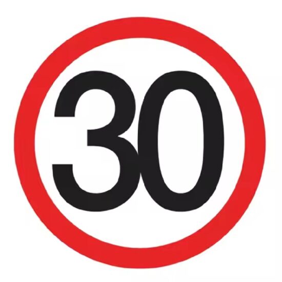 Hot-Selling Aluminum Reflective Road Traffic Speed Limit Sign