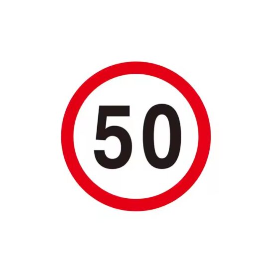 Hot-Selling Aluminum Reflective Road Traffic Speed Limit Sign