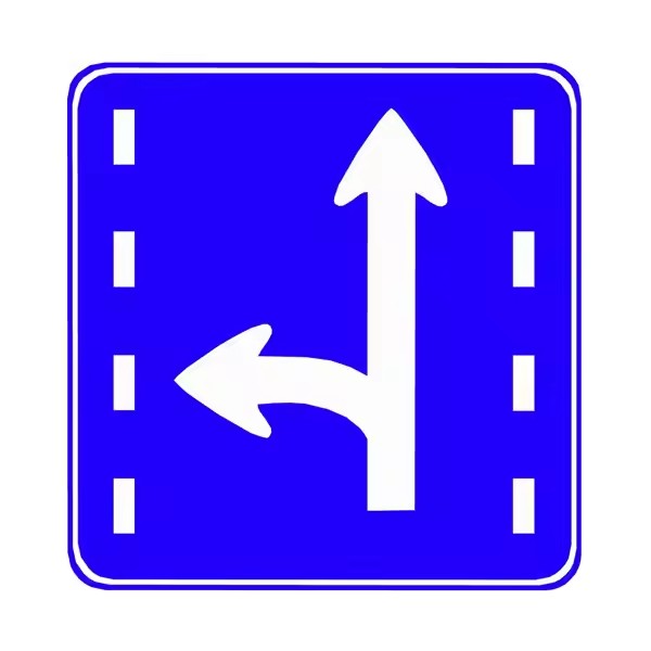 Best-Selling Aluminum Traffic Guide Sign with Reflective Surface