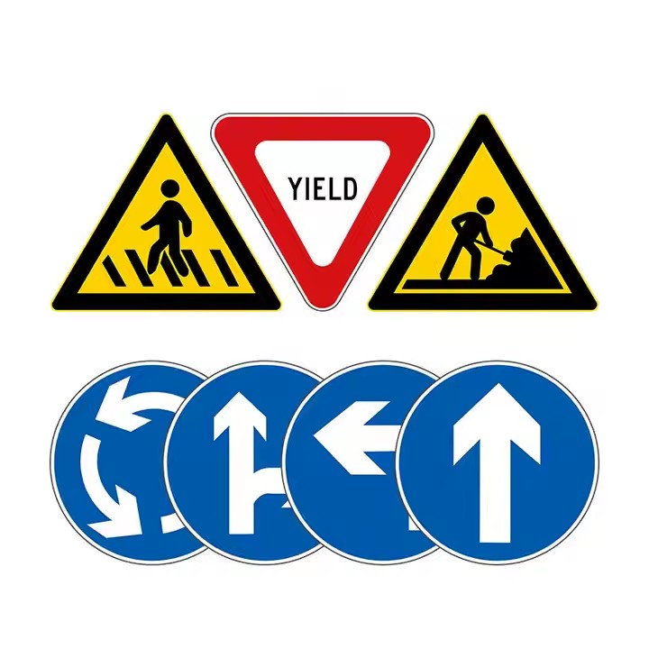 Custom Patterned Reflective Warning Traffic Road Sign