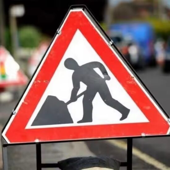 High Intensity Reflective Aluminum Road Work Sign