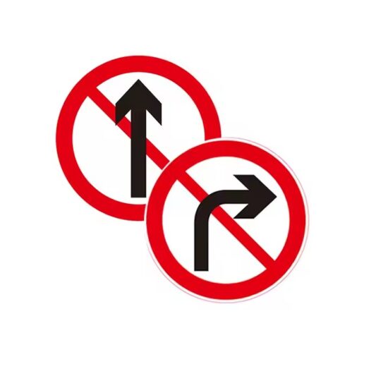 High Visibility Reflective Warning Traffic Guide Sign