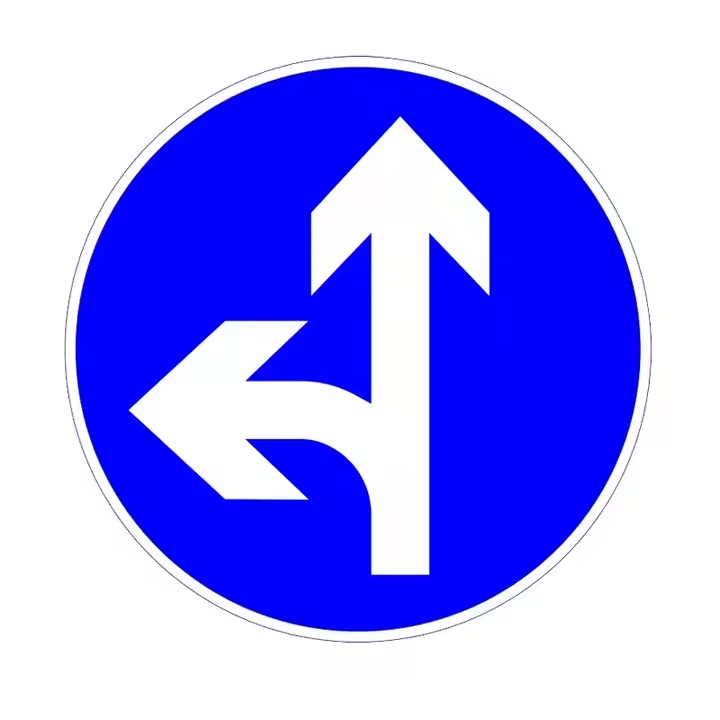 High Visibility Reflective Warning Traffic Guide Sign