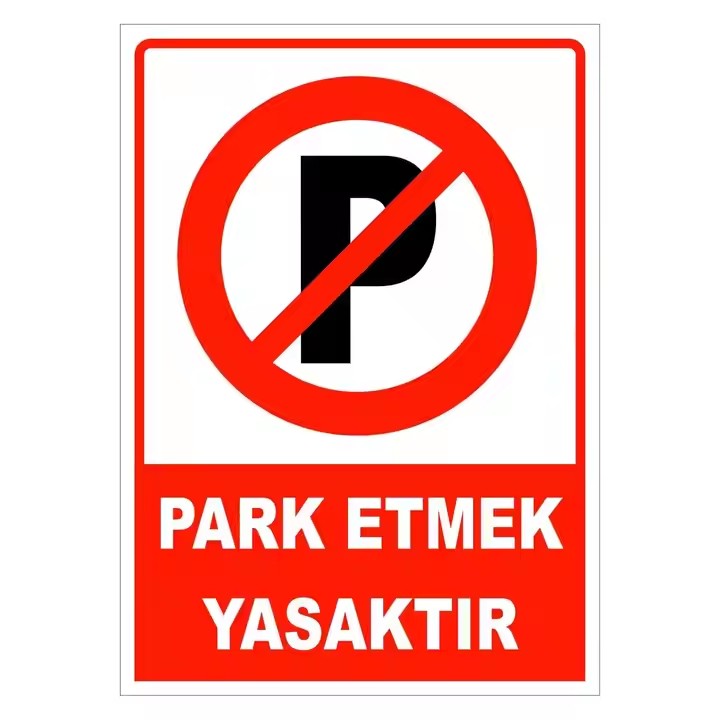 Custom Outdoor No Parking Sign for Driveway or Street