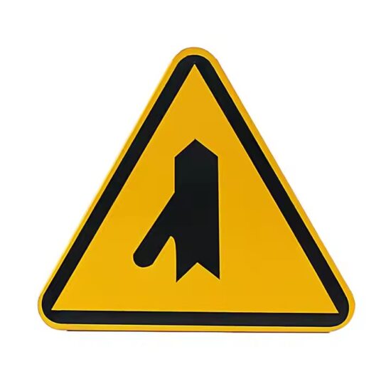 Custom Reflective Road Safety Warning Sign with High Visibility for Traffic Safety