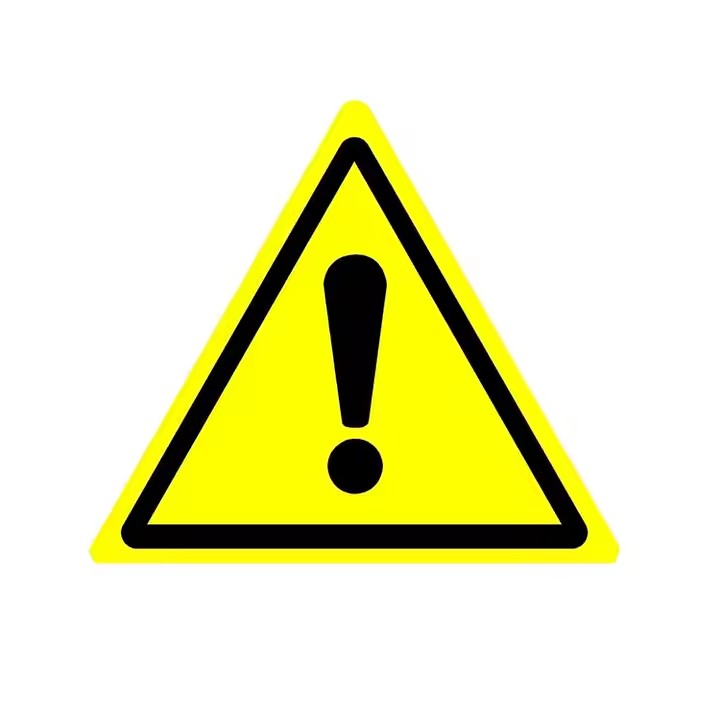 Custom Reflective Safety Warning Sign for Workplace and Road Use