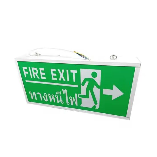 Fire Safety LED Emergency Exit Sign Manufacturer High-Quality Product