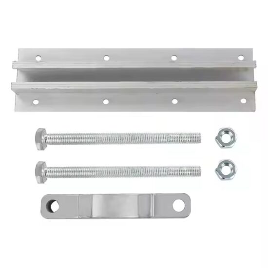 Custom Traffic Sign Mounting Clamp and Backup Bracket