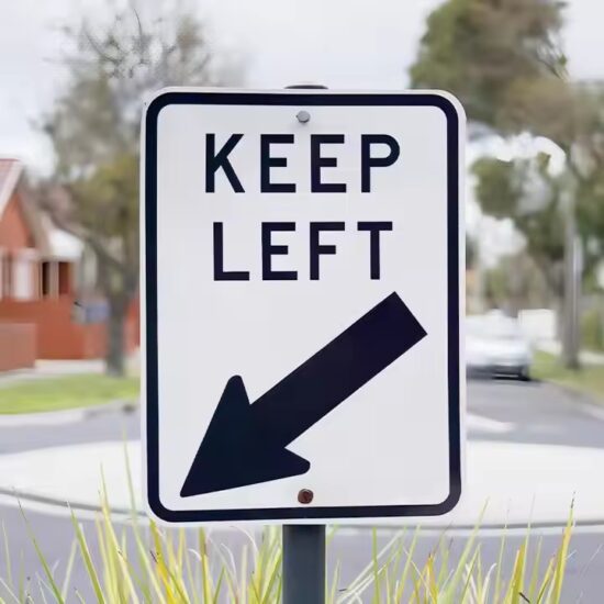 High-Quality Outdoor Metal Traffic Sign
