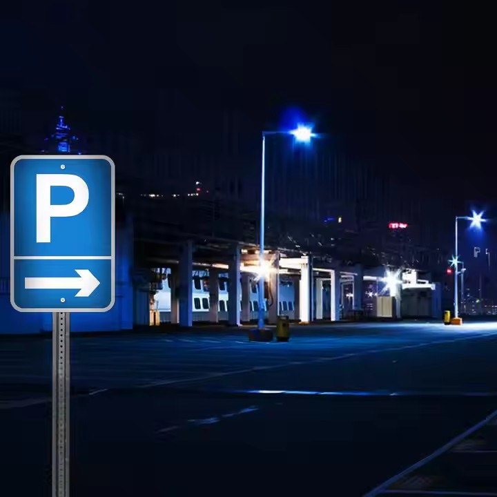 High Quality Reflective Parking Sign for Outdoor Use