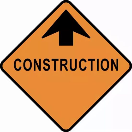 Custom Aluminum Road Construction Traffic Sign
