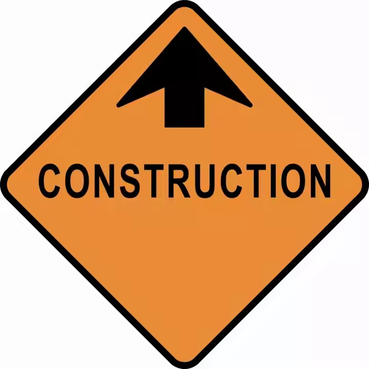 Custom Aluminum Road Construction Traffic Sign