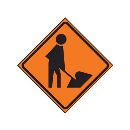 Premium Road Control Traffic Safety Construction Sign