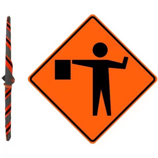 Premium Road Control Traffic Safety Construction Sign