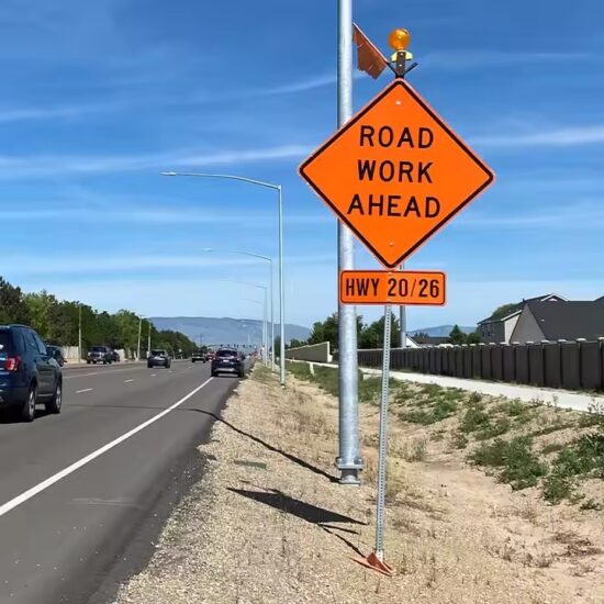 High-Quality Reflective Road Construction Safety Sign