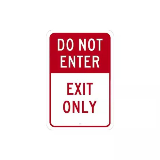 Custom Safety Metal Traffic Sign Manufacturer