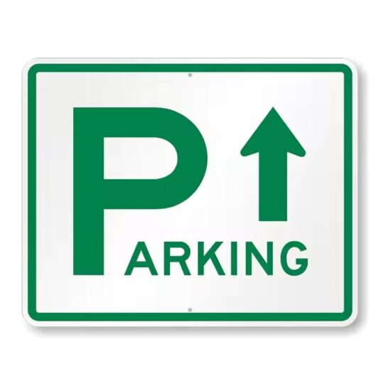 Custom Outdoor Windproof Weatherproof Parking Sign