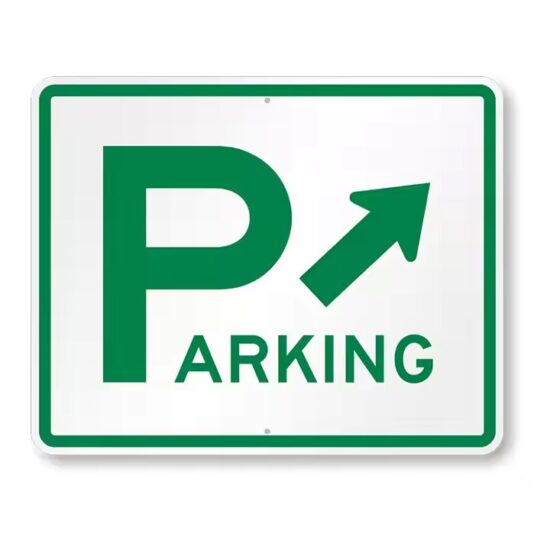 Custom Outdoor Windproof Weatherproof Parking Sign